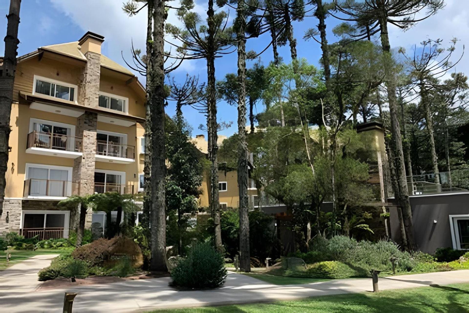 206/2 Apto Luxo Com Piscina Aquecida Gramado Kültér fotó